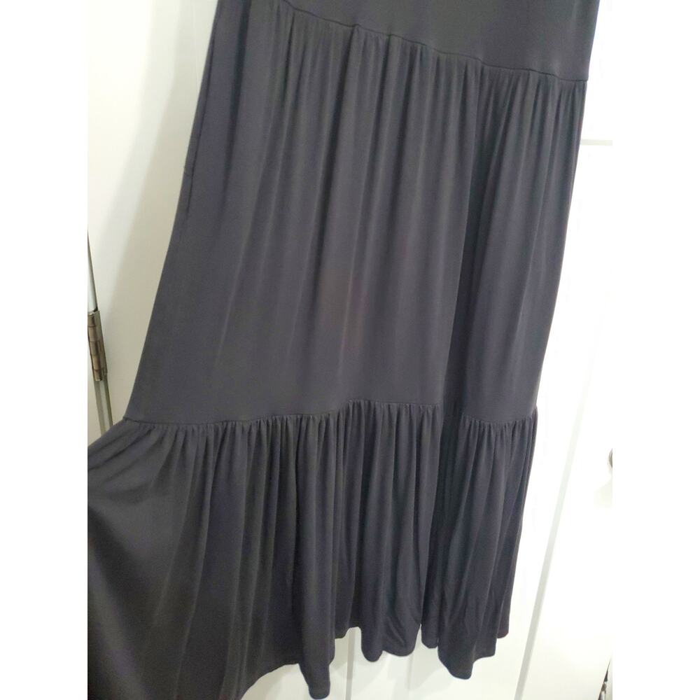 Saint + Sofia Greenwich Gold Rock N Roll Maxi Dress Size 10 - Picture 5 of 8
